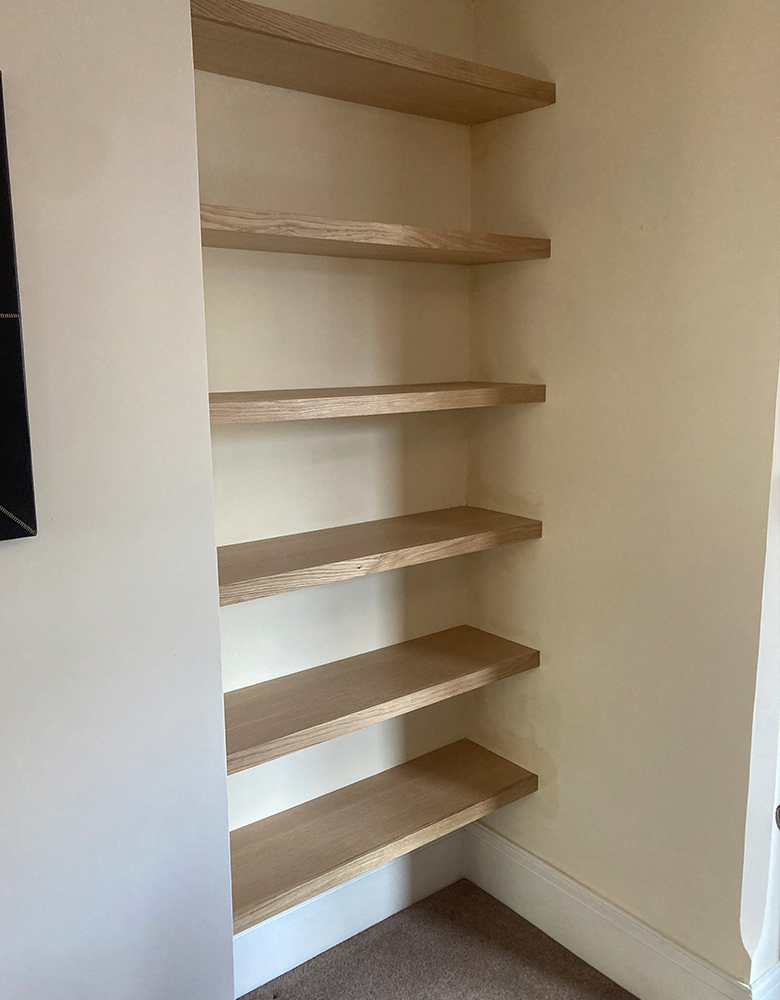 Shelving GE Carpentry Ltd Portsmouth Hampshire Carpenters in Portsmouth