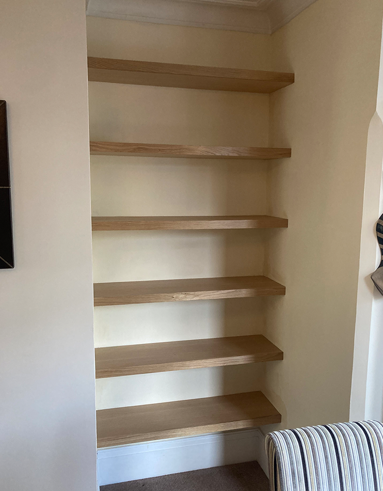 Shelving GE Carpentry Ltd Portsmouth Hampshire Carpenters in Portsmouth