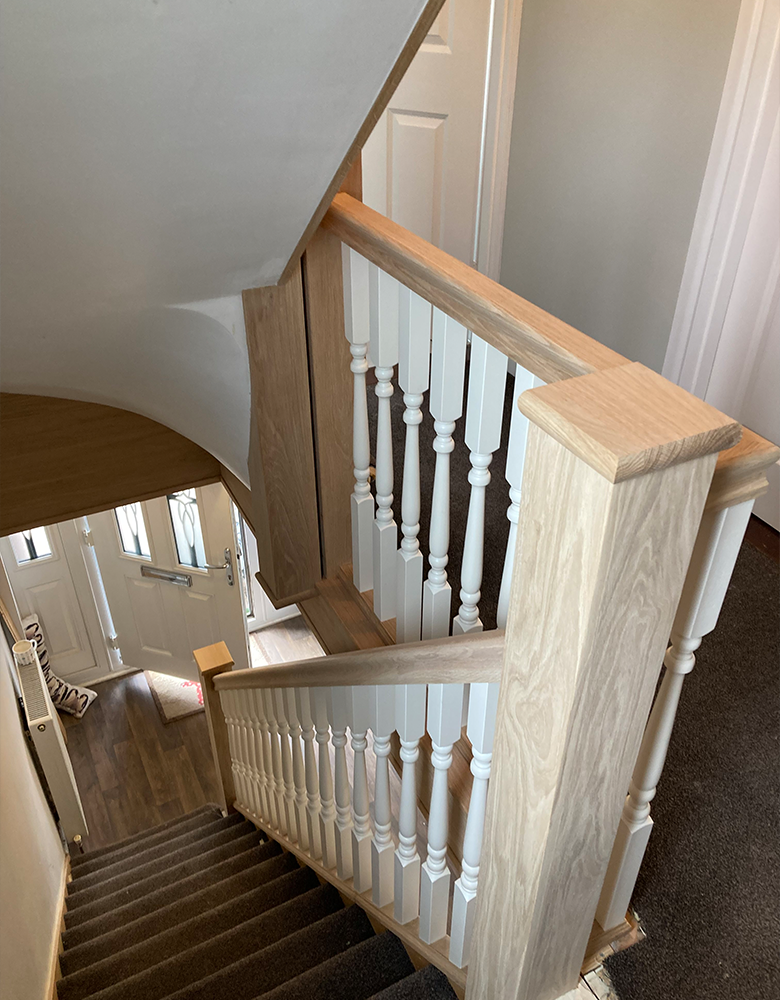 Staircase GE Carpentry Ltd Portsmouth Hampshire Carpenters in Portsmouth